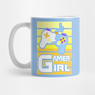 Yellow Gamer Girl Mug